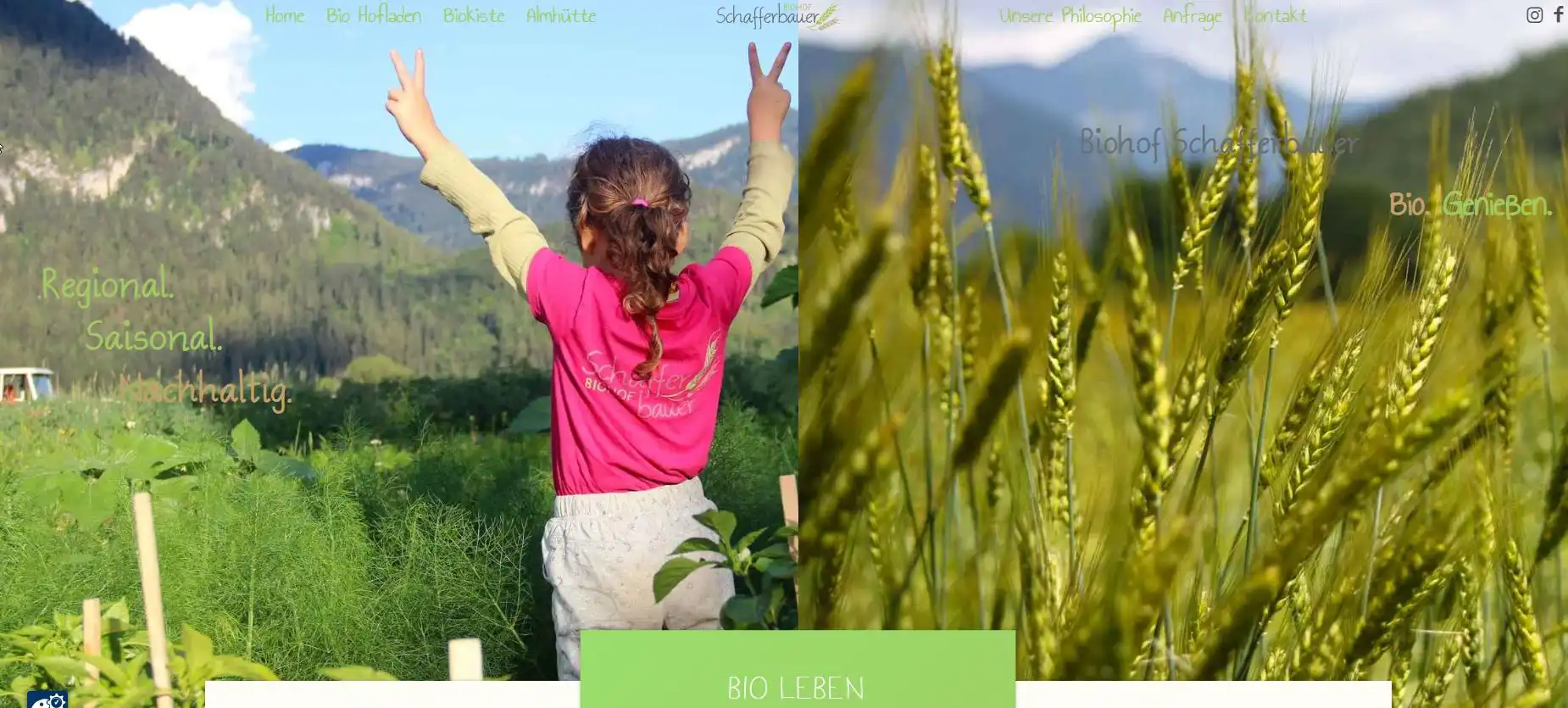 Referenz-Website-Header-Biohof Schaufferbauer